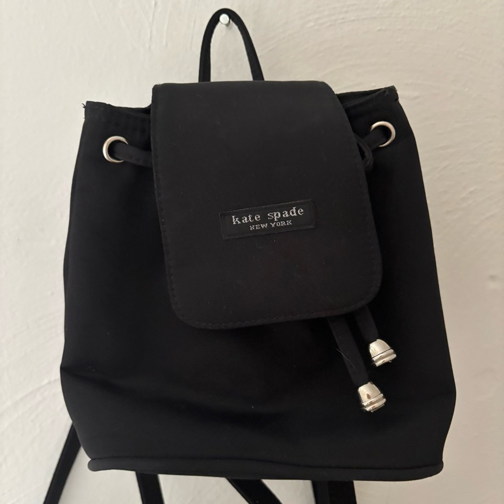 Kate Spade Mini Black Backpack
